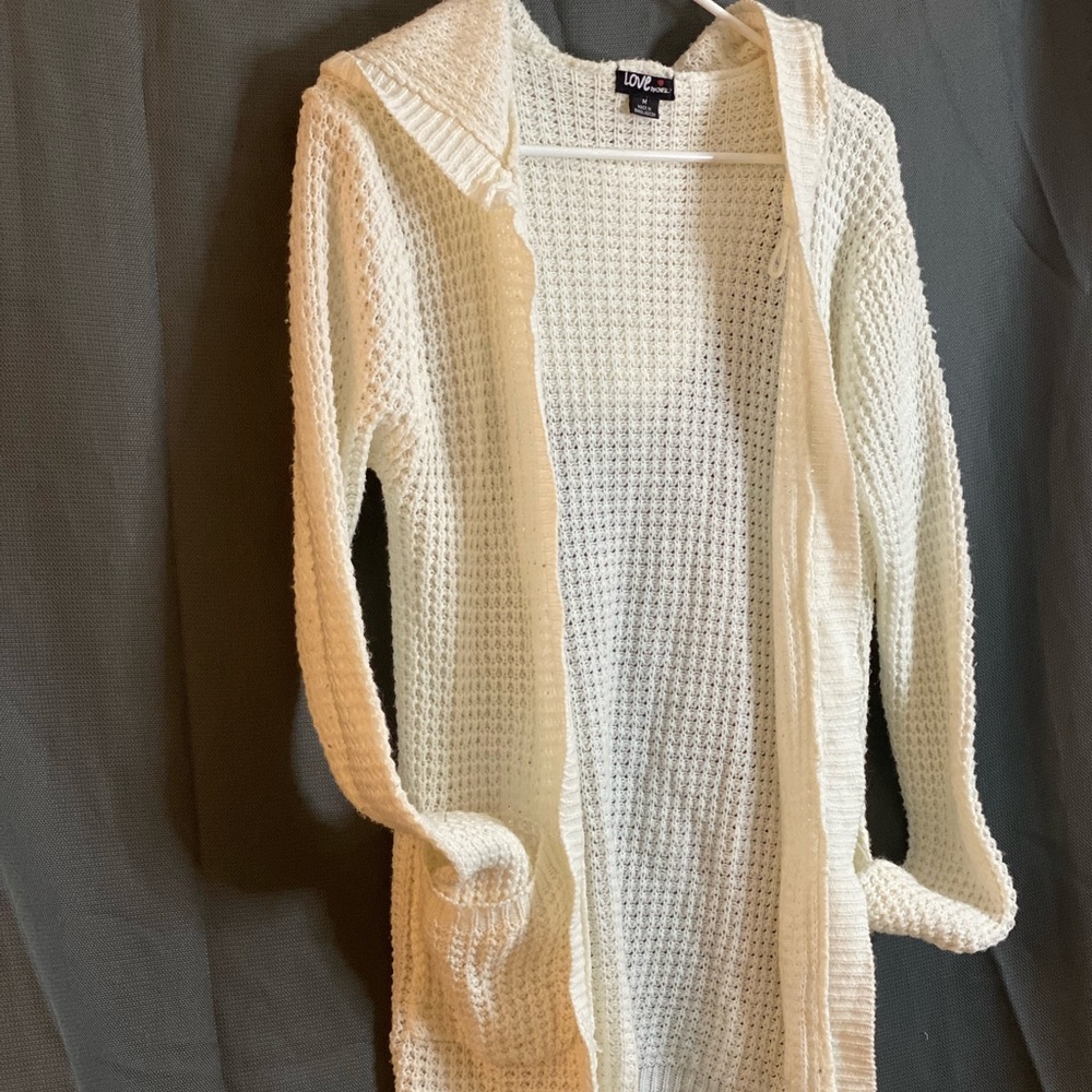 White Cardigan